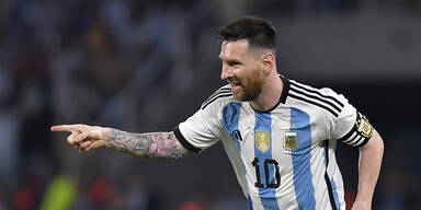Messi schießt 100. Tor für Argentinien