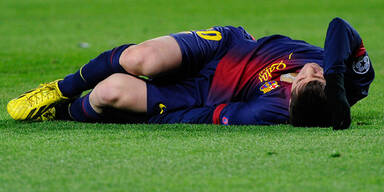 Bluterguss im Knie: Entwarnung bei Messi