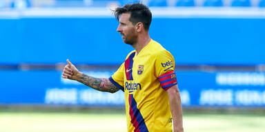 Barca feiert 'Rekord-Fresser' Messi