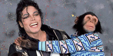 Michael Jackson & Schimpanse