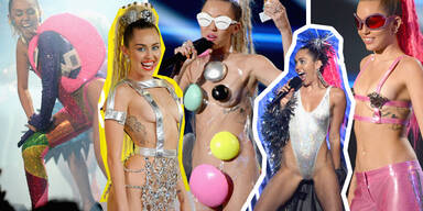 So versexte Miley die VMAs!