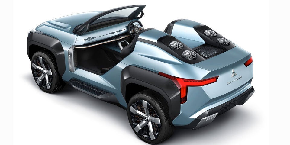 Mitsubishi zeigt SUV mit Turbinen-Antrieb