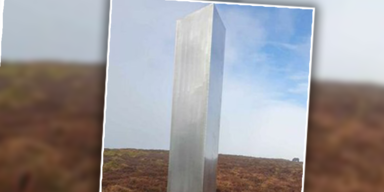 Wanderer entdeckt mysteriösen 3-Meter-Monolith