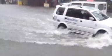 Dramatisch: Monsun setzt den Philippinen zu