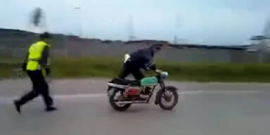Schüler fuhr 125km/h mit frisiertem Moped