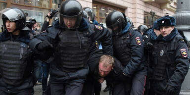 Moskau Proteste Festnahmen