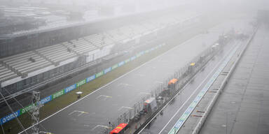 Nebel verhindert auch 2. Training am Nürburgring
