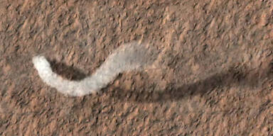 Riesen-Tornado auf dem Mars beobachtet