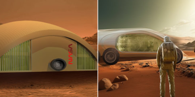 NASA will Pilzhäuser auf dem Mars anbauen