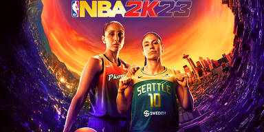 Sue Bird und Diana Taurasi auf dem exklusiven Cover der NBA® 2K23 WNBA Edition