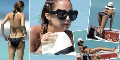 Nicole Richie: Viel zu dünn auf St. Barts