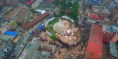 Wieder schweres Erdbeben in Nepal