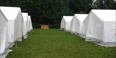 Mikl-Leitner lässt weitere Zelte aufstellen