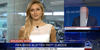 News TV: FIFA-Boss Blatter tritt zurück
