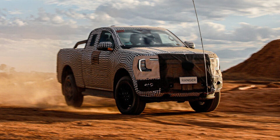 Erste Fotos und Video vom völlig neuen Ford Ranger