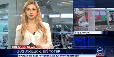 News TV: Zugunglück bei Graz & singende Kanaldeckel