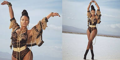 Nicki Minaj: ungewöhnlich elegantes Styling