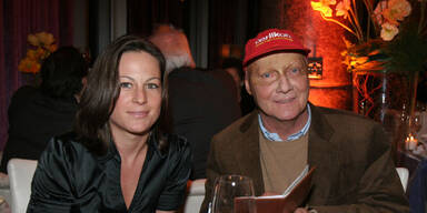 Niki Lauda und seine Birgit