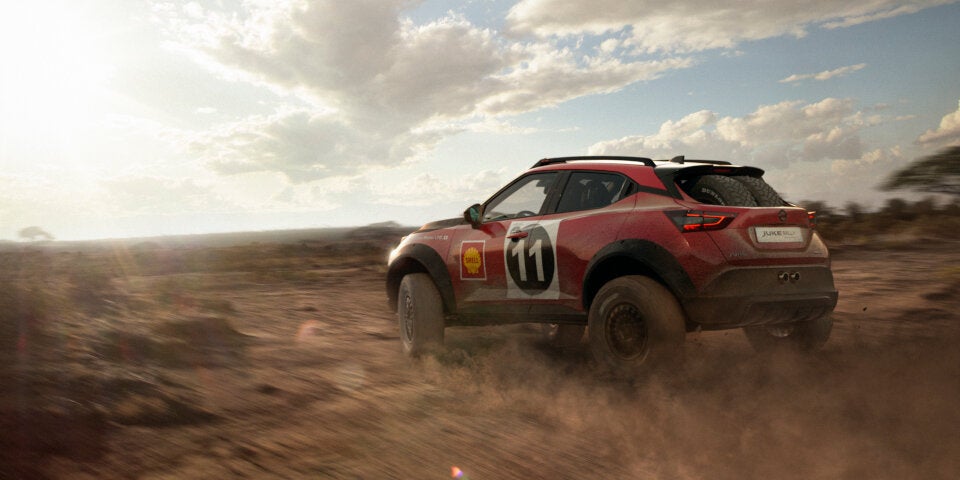 Nissan begeistert mit Juke im Rallye-Look