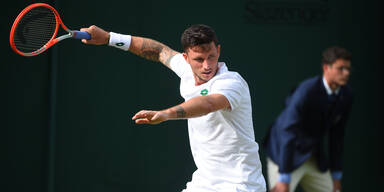 Dennis Novak in Wimbledon