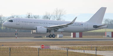 Kopie von Der fünfte Austrian Airlines Airbus A320neo startete von Wien nach London Heathrow.