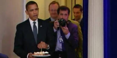 Barak Obama feiert seinen 50. Geburtstag
