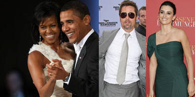 Obamas unter den Best Dressed 2009 von Vantiy Fair pitt cruz