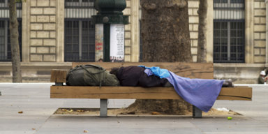 Obdachlose Menschen und wie das Rote Kreuz hilft