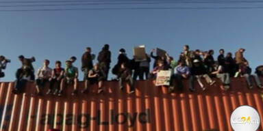 Wallstreet Aktivisten besetzen Hafen