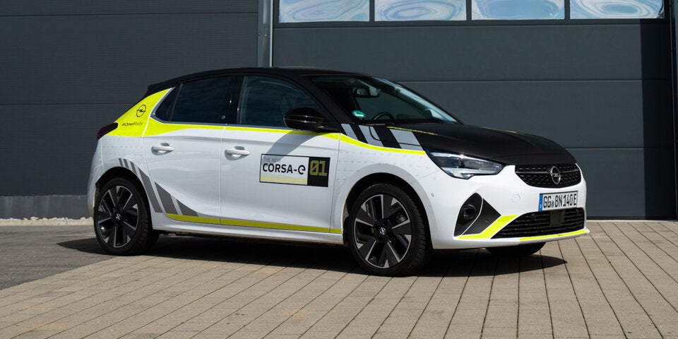 Opel Corsa-e jetzt auch im Rallye-Look