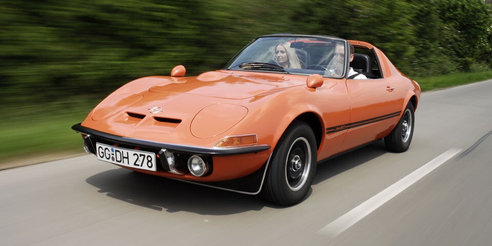 Opel GT feiert 50-Jahr-Jubiläum