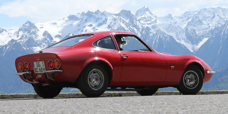 Opel GT feiert 50-Jahr-Jubiläum