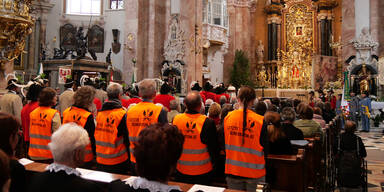 Klima-Kleber Gottesdienst