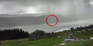 UFO über dem Loch Ness entdeckt