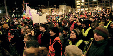 Pegida lässt in Wien auch Kinder marschieren