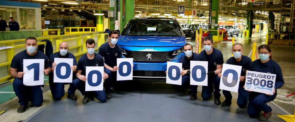 Der aktuelle Peugeot 3008 ist jetzt Millionär