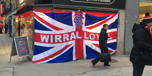 Glasgow Rangers Fans Wien
