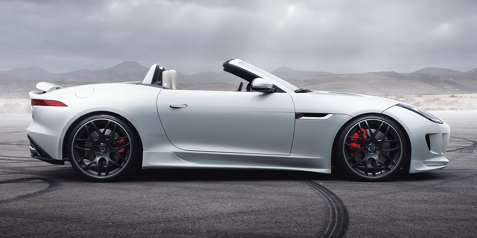Jetzt wird das F-Type Cabrio noch rassiger