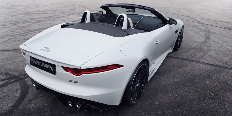 Jetzt wird das F-Type Cabrio noch rassiger