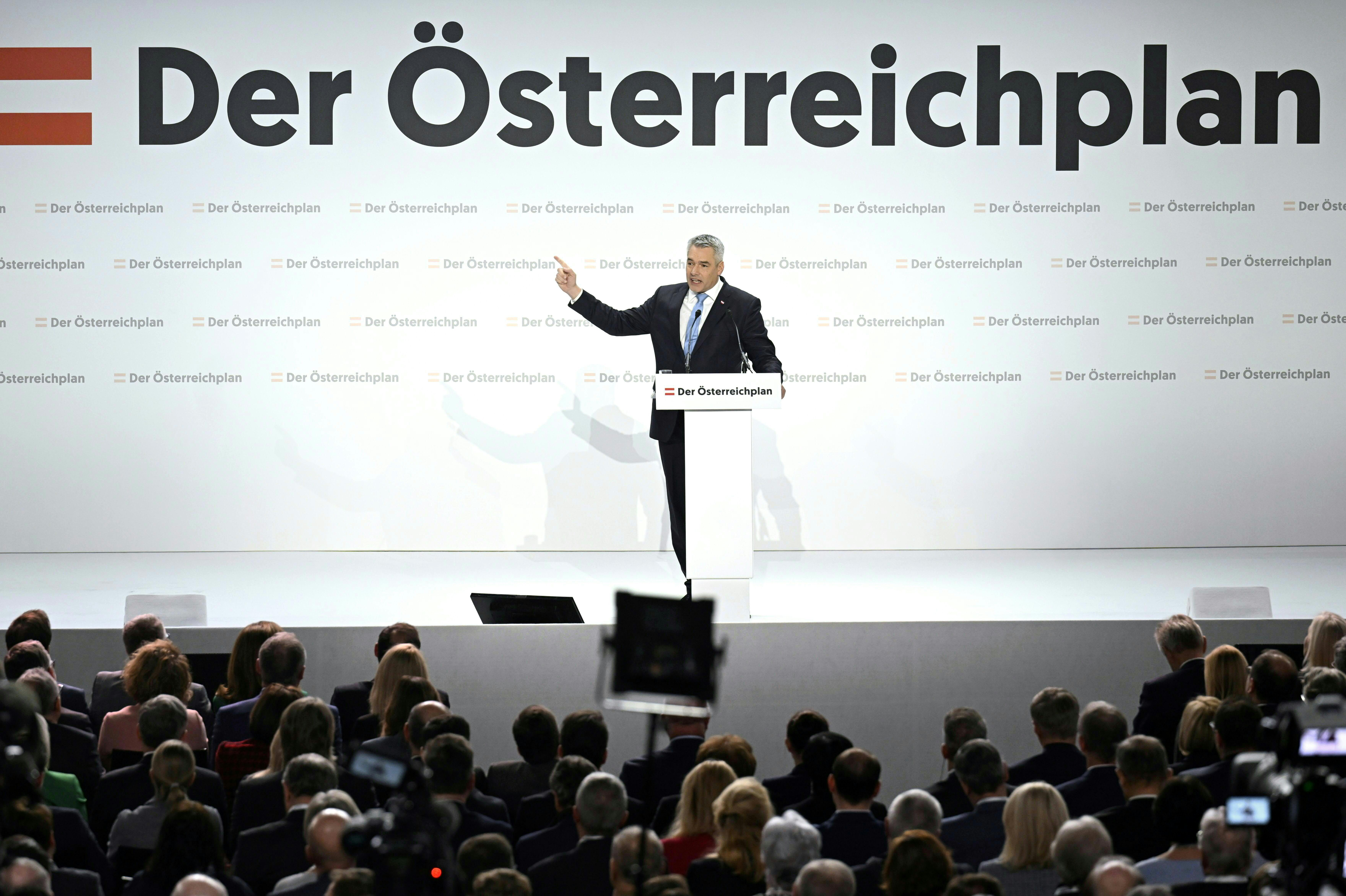 Bundeskanzler und ÖVP-Bundesparteiobmann Karl Nehammer