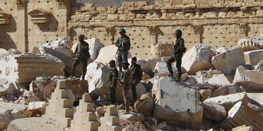 Syrische Armee rückt in Palmyra gegen IS ein