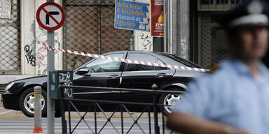 Bombe in Auto des griechischen Ex-Premiers explodiert