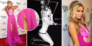 Paris Hilton: Ohne Höschen am Red Carpet