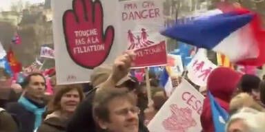 Paris: Demo gegen Homo-Ehe eskaliert