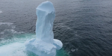 Penis-Eisberg sorgt für Lacher und Neid in Kanada