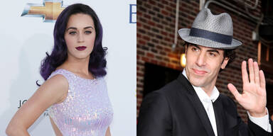 Katy Perry und Sacha Baron Cohen