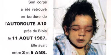 Petite Martyre de l'A10 Märtyrerin Frankreich Kinderleiche