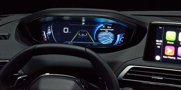 Peugeot zeigt neues Hightech-Cockpit
