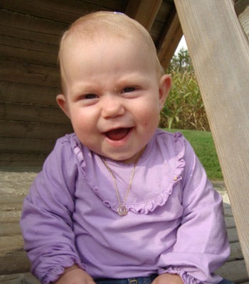 Platz 1 - Leonie, 9 Monate, aus St. Georgen