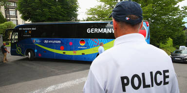 EM Polizei DFB-Bus